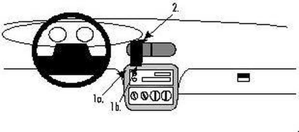 Brodit Proclip Center Mount (852140)