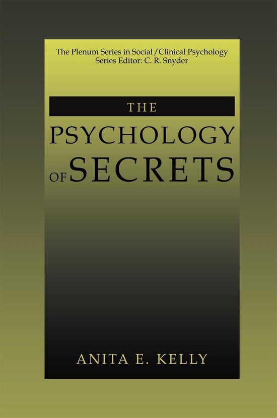 The Springer Series in Social Clinical Psychology - The Psyc ... - cover