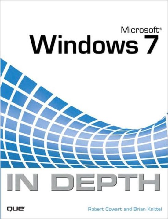 Microsoft Windows 7 In Depth - cover