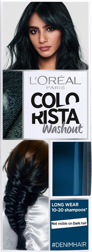 L'Oréal Paris Colorista Washout - Denim - 2-3 weken Haarkleuring bol.com