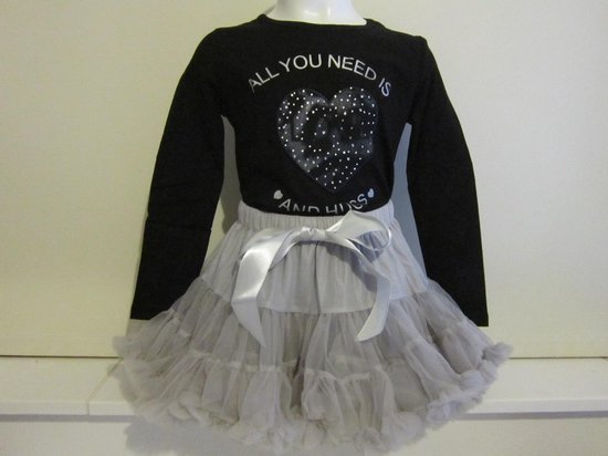 Zero petticoat set - rok + shirt - maat 92/104 | bol.com