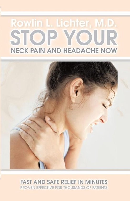 Stop Your Neck Pain and Headache Now - cover