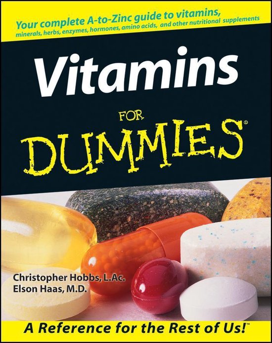 Vitamins For Dummies - cover