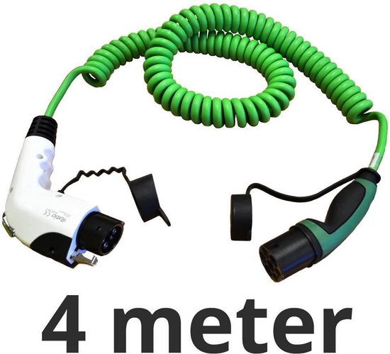 RamTouch Chargeur Voiture Électrique (3,7 kW, 6,5 m, Type 2, Schuko