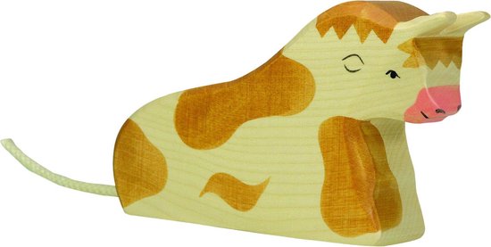 Holztiger stier