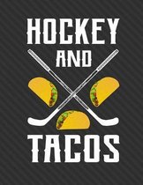 Hockey And Tacos Notebook - 4x4 Quad Ruled