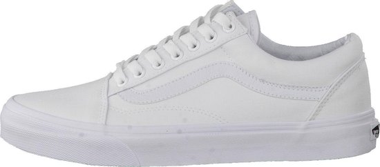 mens all white old skool vans