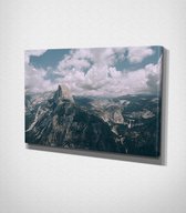 Yosemite National Park, United States - 100 x 70 cm - Landschap - Schilderij - Canvas - Slaapkamer - Wanddecoratie  - Slaapkamer - Foto op canvas