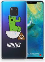 Huawei Mate 20 Pro Uniek TPU Hoesje Cactus Poo