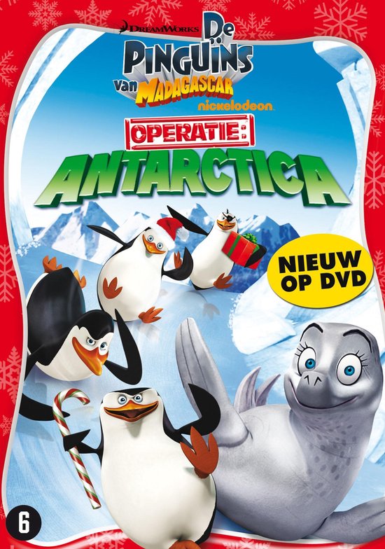 Cover van de film 'De Pinguïns Van Madagascar - Operatie: Antartica'