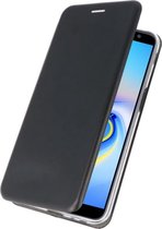 Bestcases Hoesje Slim Folio Telefoonhoesje Samsung Galaxy J6 Plus - Zwart