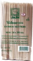 Houten stokjes - Satéprikkers - Bamboe - 20 cm - 200 stuks