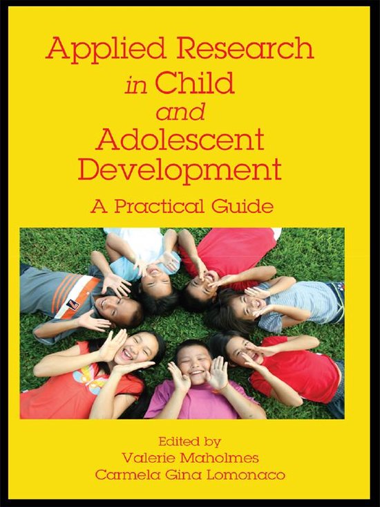 Applied Research in Child and Adolescent Development - cover