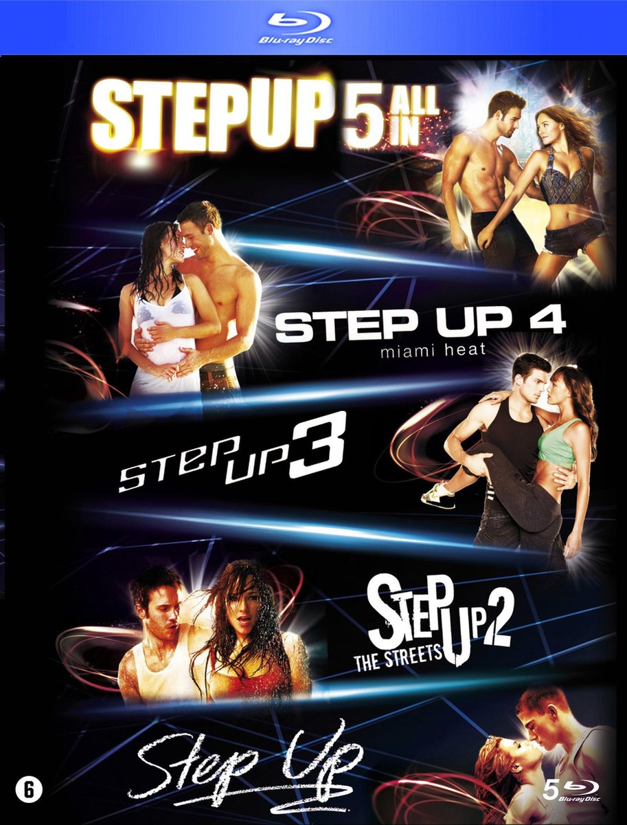 Step Up 1 t/m 5 (Blu-ray)