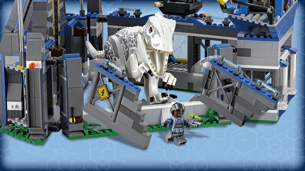 Bol Com Lego Jurassic World Uitbraak Van Indominus Rex