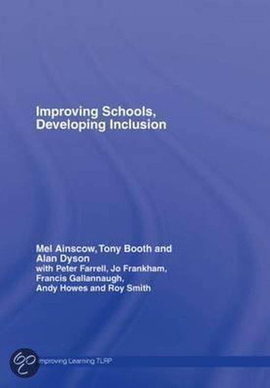 Improving Schools, Developing Inclusion - cover