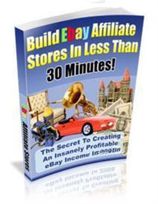 Build eBay Affiliate Stores - cover