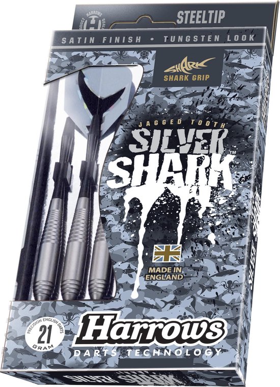 Afbeelding van het spel Harrows Steeltip Silver Shark 21 GR