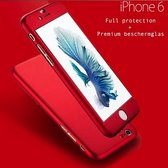 iPhone 6s 360 Graden Hoesje (Rood)