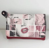 Portemonnee Marilyn Monroe Rood - portefeuille - portemonnaie -