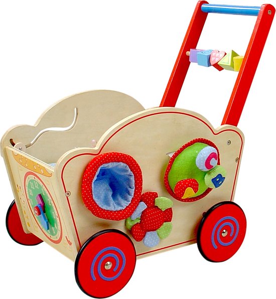 Houten Poppenwagen