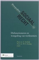 Monografieen sociaal recht 32 - Disfunctioneren en wangedrag van werknemers