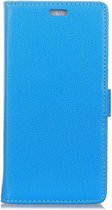 Shop4 - Sony Xperia XZ2 Premium Case - Wallet Case Grain Blauw