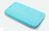 Rock Leather Side Flip Case Light Blue Samsung Galaxy Note II N7100 EOL
