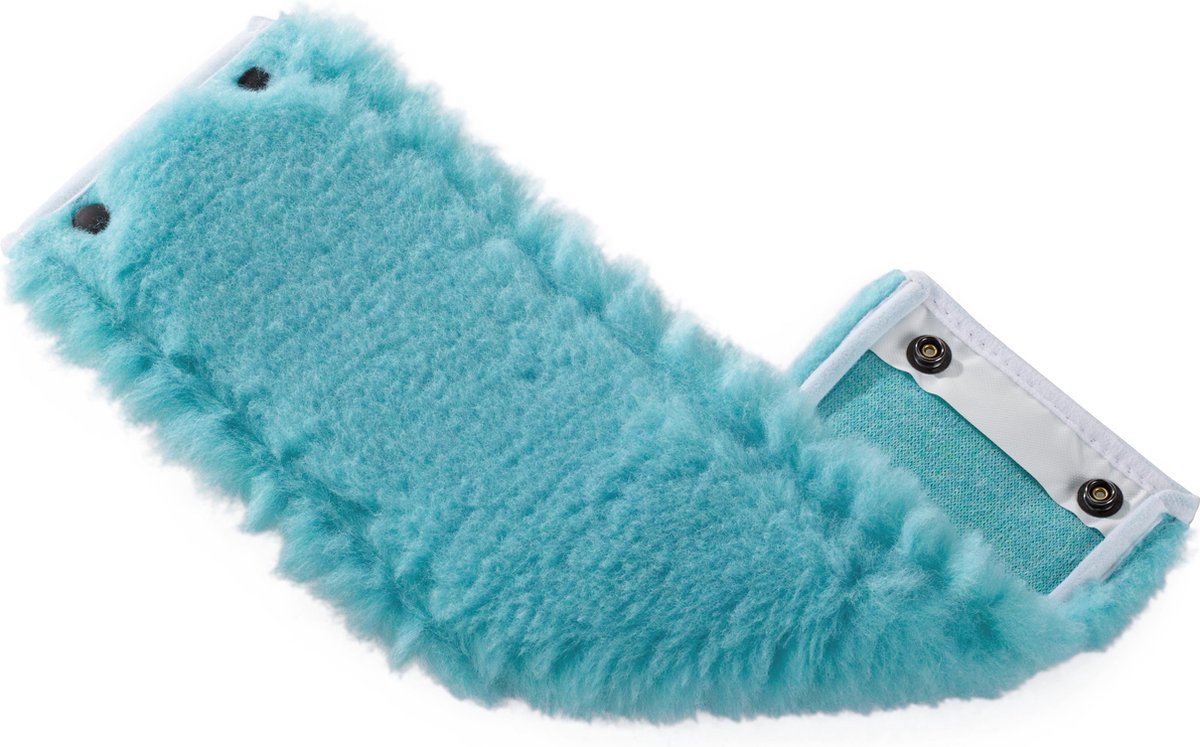 Leifheit Clean Twist M / Combi Clean M vloerwisser vervangingsdoek met drukknoppen – Static Plus –  33 cm