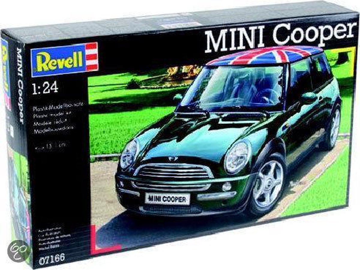Waterig Aangepaste dauw Revell Auto Mini Cooper - Bouwpakket - 1:24 | bol.com