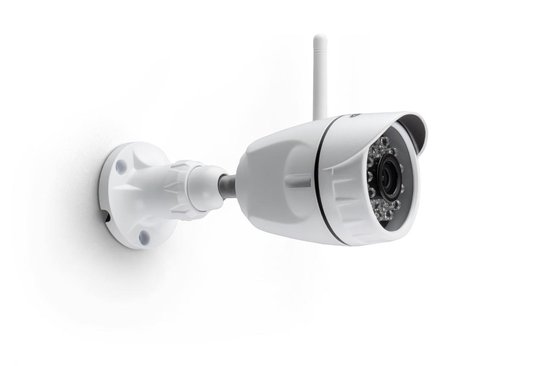 Caméra Wifi sans fil 360 degrés caméscope intérieur HD Vision nocturne  détection de mouvement Surveillance de sécurité à domicile A7 blanc