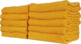 Serviette en Coton - Jaune - Set de 12 pièces - 70x140 cm - Belles serviettes douces