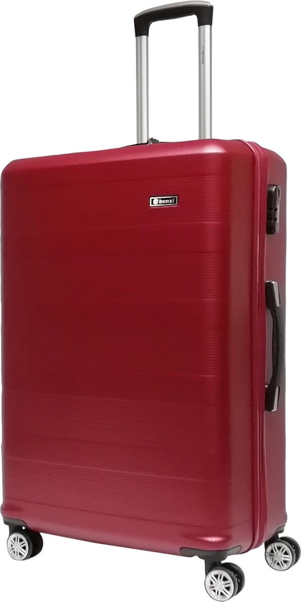 Benzi Jalba Grote Koffer - 75 cm - Bordeaux Rood
