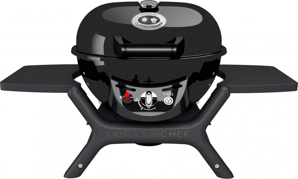 Outdoorchef gasbarbecue - P-420G Minichef - kleur zwart