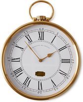 Riviera Maison Minutes Du Soleil Klok - 42x33 Cm - Wit