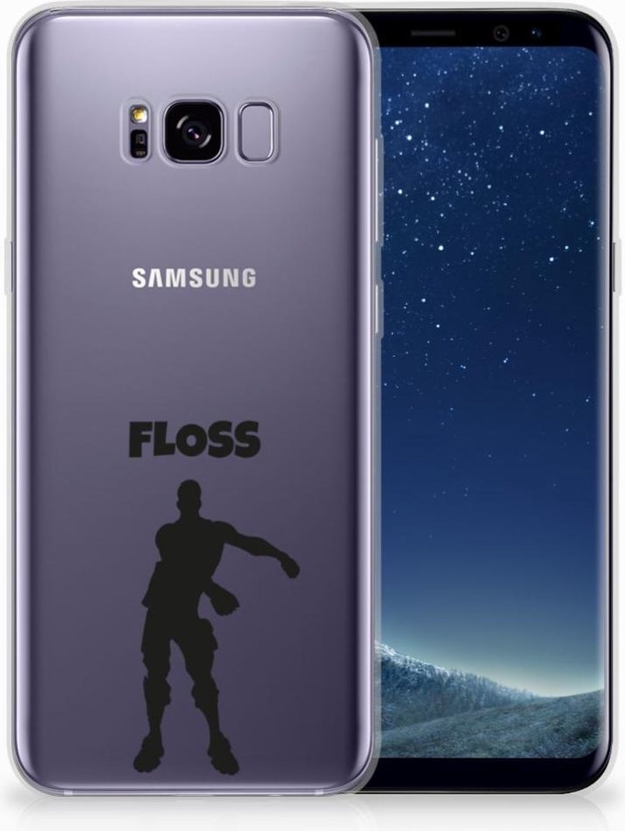 Samsung Galaxy S8 Plus Telefoonhoesje met Naam Floss
