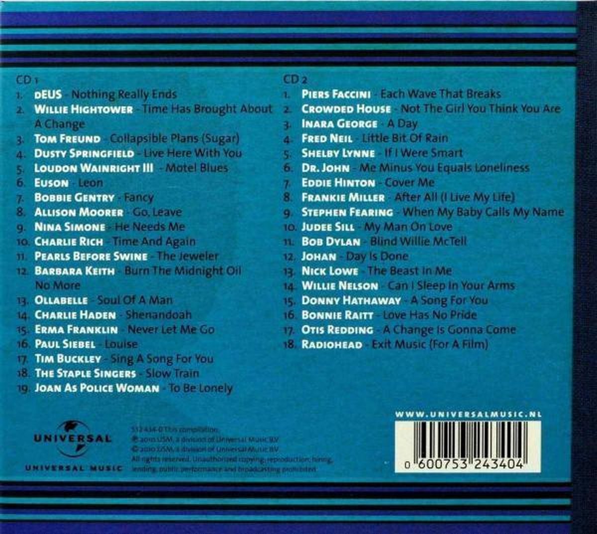 Lost Found Songs We Should Not Forget, various artists CD