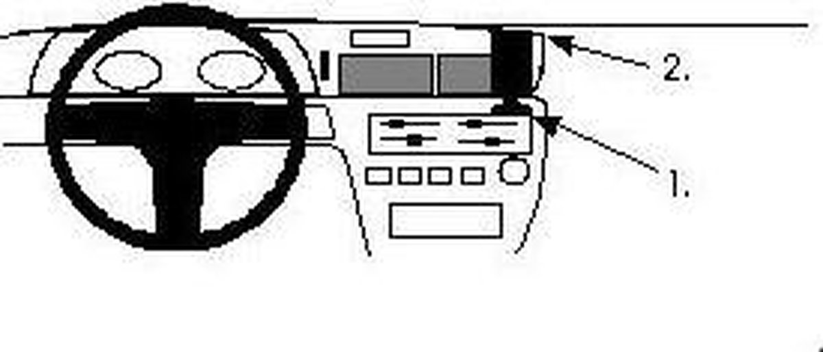 Brodit Proclip Center Mount (851826)
