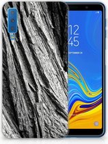 TPU Siliconen Hoesje Geschikt voor Samsung Galaxy A7 (2018) Boomschors