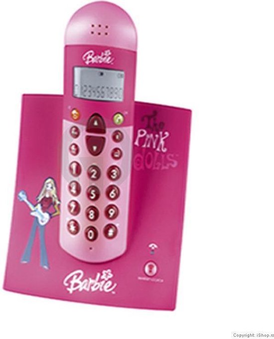 Barbie Lexibook - Single DECT telefoon - Roze | bol.com