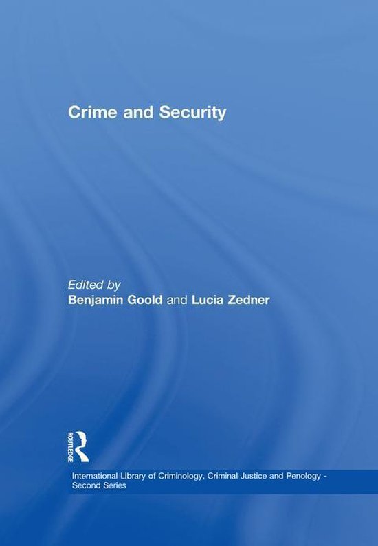 International Library of Criminology, Criminal Justice and P ... - cover