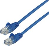 UTP CAT 5e netwerk kabel 10,0 m blauw