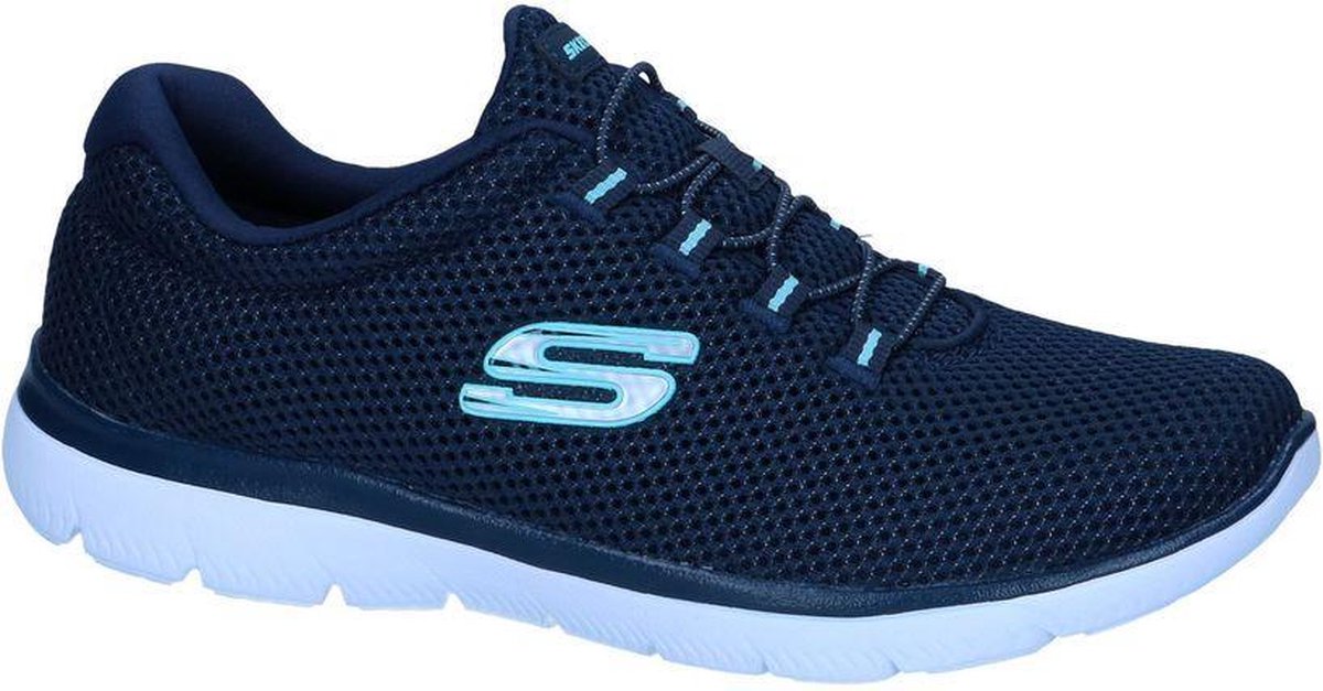 Skechers Summits dames sneakers blauw - Maat 36 - Extra comfort - Memory  Foam | bol