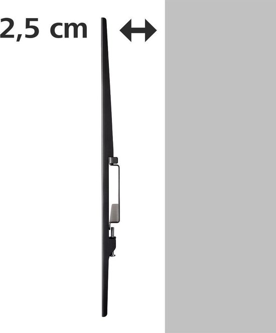 Hama TV-muurbeugel fix 3 sterren VESA 400x400 zwart