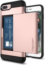 Spigen Slim Armor Card Holder Case Apple iPhone 7 Plus Rose Gold
