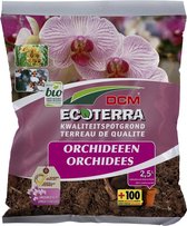 Dcm Potgrond Ecoterra Orchideeën - Potgrond - 2.5 l Bio