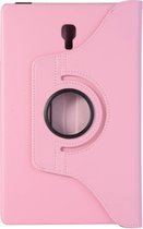 Samsung Galaxy Tab A 10.5 2018 modèle T590 T595 10,5 pouces - Coque rotative 360° - Rose clair