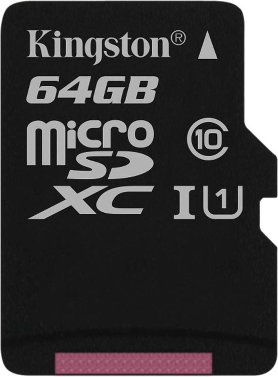 Kingston Technology Canvas Select flashgeheugen 64 GB MicroSD Klasse 10 UHS-I