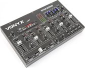 DJ Mixer met 8 Kanalen - Vonyx STM2290 - Mengpaneel met MP3 Speler, Bluetooth en Sound Effects - 5 Band EQ