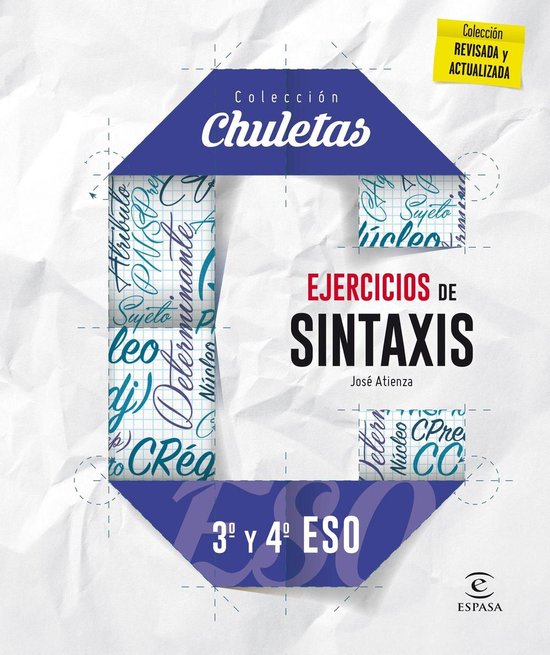 CHULETAS - Ejercicios de sintaxis 3º y 4º para la ESO - cover
